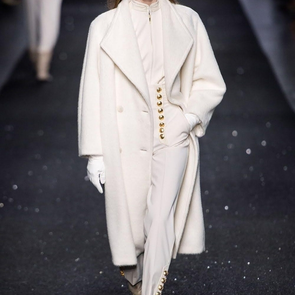 NWT Alberta Feretti trousers with golden buttons - Picture 4 of 5